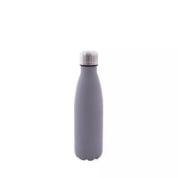 Bouteille isotherme double paroi gris ciment 500ml