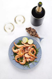 Assiette de présentation bleu Ø 29.5cm