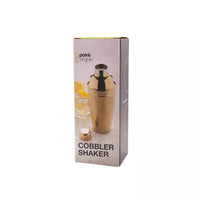 Cobbler shaker goud 750ml