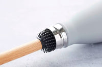 Reinigingsborstel uit beuk voor flessen