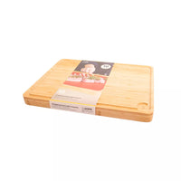 Bamboo cutting board with 4 inserts 45x35x4cm FSC®