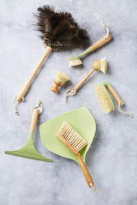 Schuurborstel uit bamboe en gerecycleerd kunststof