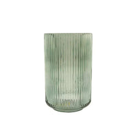 Vase vert Ø 12cm H 19.3cm