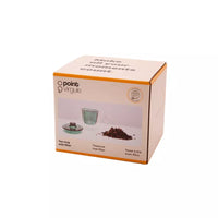 Tea mug with filter blue green 300ml