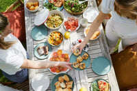 Plate in rPET Icerberg Green ø 20cm