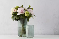 Vase bleu Ø 10.5cm H 17.5cm