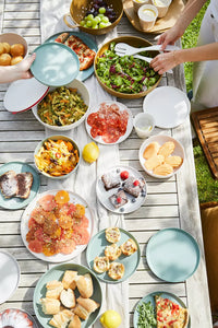 Plate in rPET Summer Sand ø 20cm